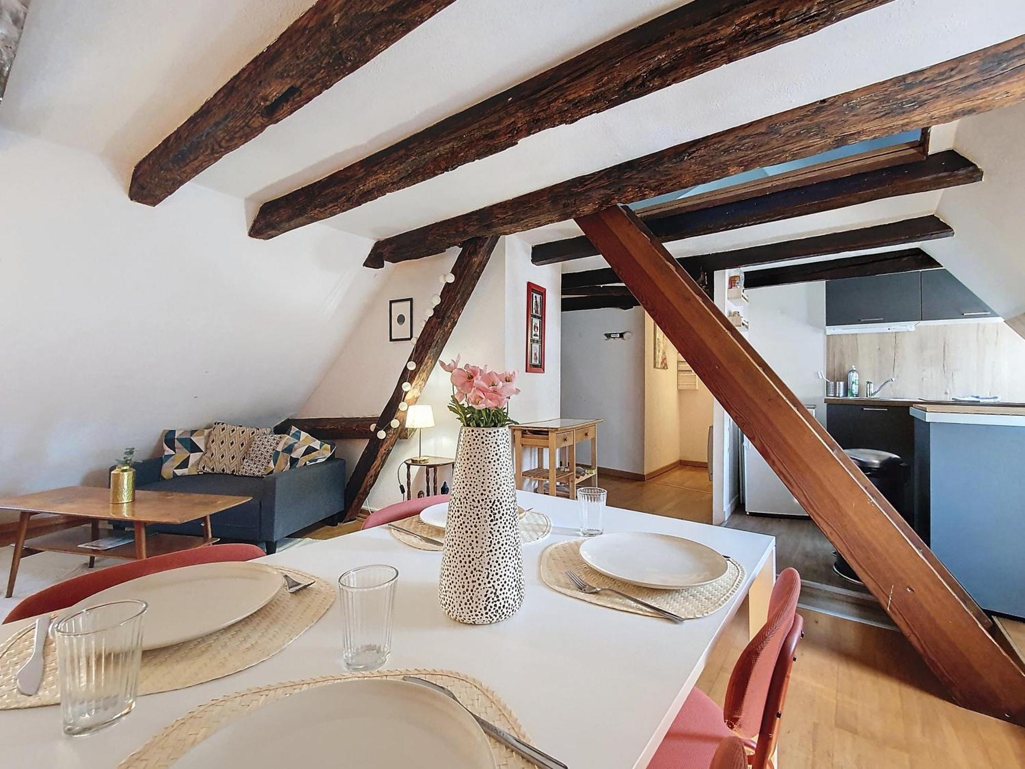 Tonneau - Hypercentre - Cathedrale - Authentique - Duplex Apartment สตราสบูร์ก ภายนอก รูปภาพ